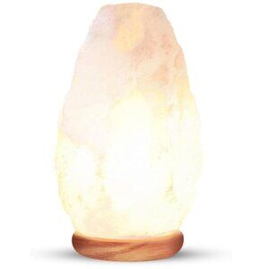 Himalayan Glow White Salt Crystal Lamp